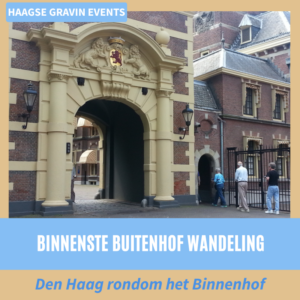 Binnenste Buitenhof wandeling Den Haag stadswandeling rondom Binnenhof