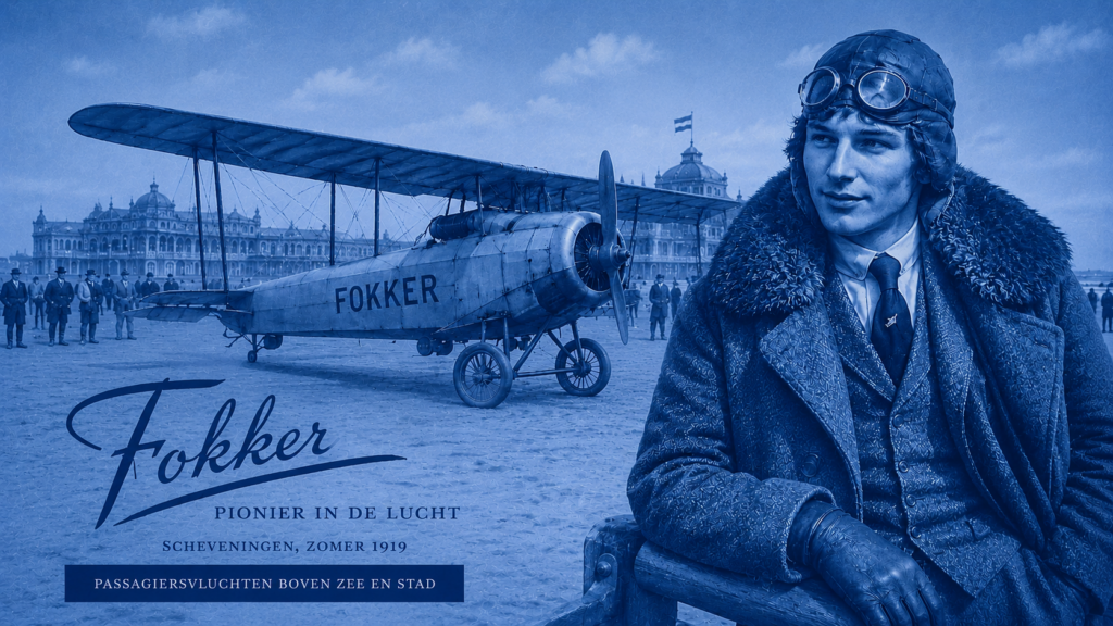 Fokker vliegdienst Scheveningen